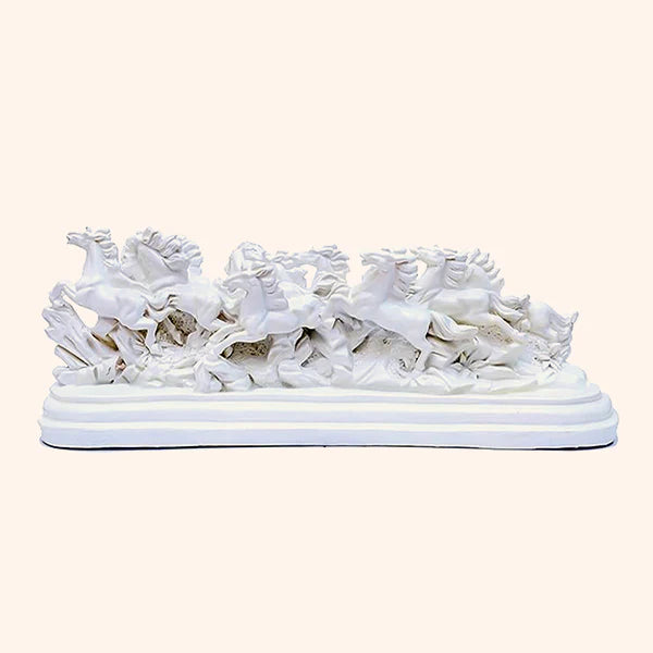 VASTU 12 WHITE RUNNING HORSE
