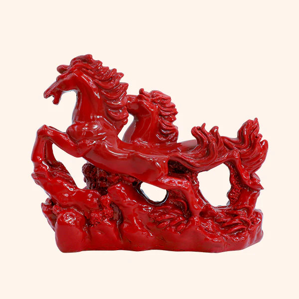 VASTU TWO SMALL RED HORSE