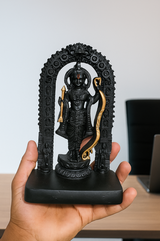 3D Ram Lalla Ayodhya Idol Statue Showpiece Murti for Home Decor Decoration Gift Gifting Items
