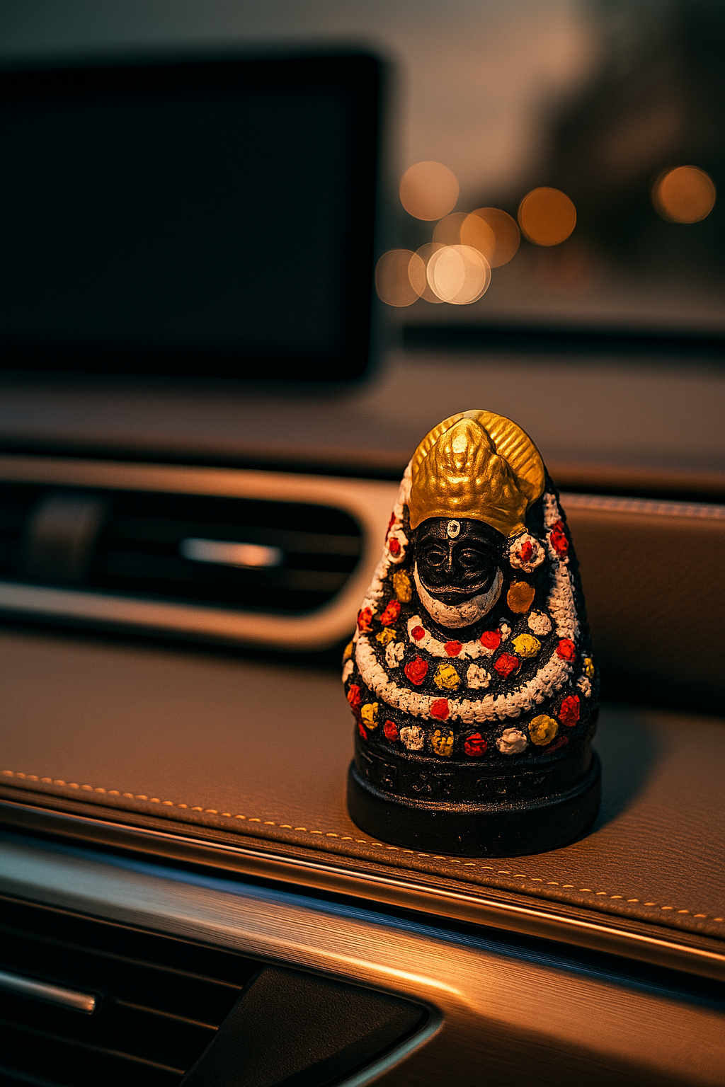 Khatu Shyam Car Dashboard