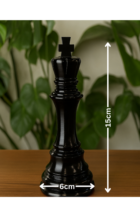 VASTU CHESS KING STATUE | HEIGHT -15 INCH | WIDTH- 6 INCH | RESIN DECORATIVE CHESS PIECE FOR HOME & OFFICE DECOR |