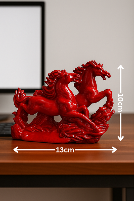 VASTU TWO SMALL RED HORSE