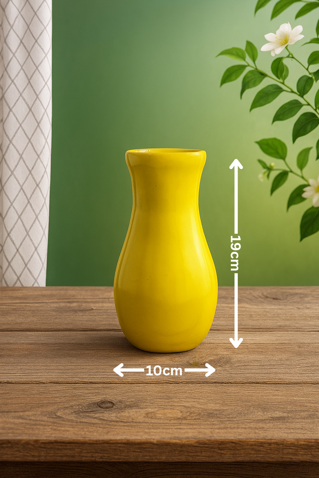 VASTU YELLOW VASE || VASTU DECORATION ITEM FOR LIVING ROOM & OFFICE |