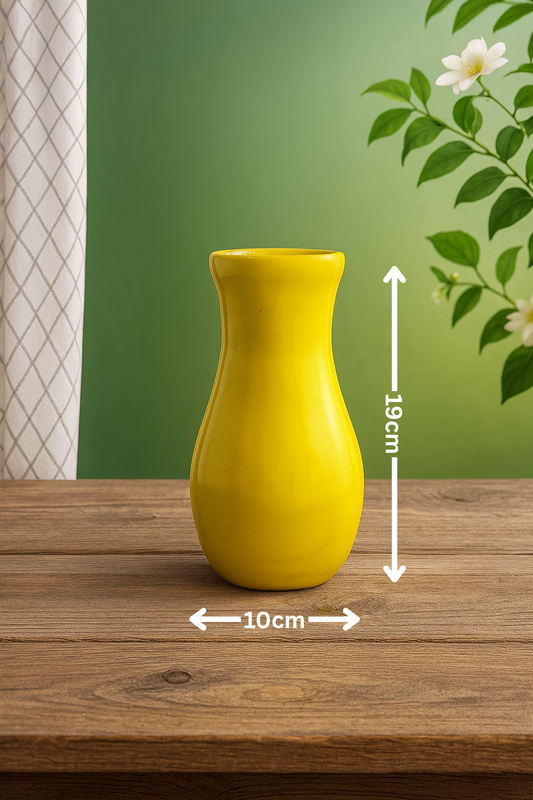 VASTU YELLOW VASE || VASTU DECORATION ITEM FOR LIVING ROOM & OFFICE |